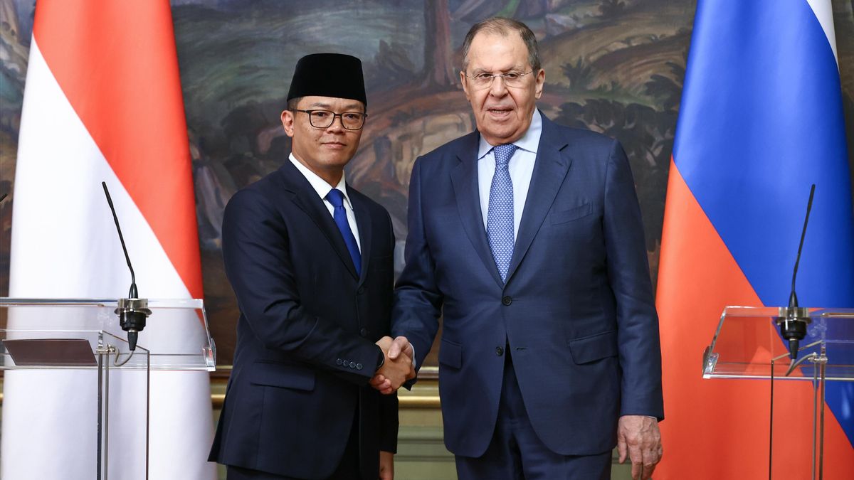 Foreign Minister Sugiono Encourages Russia To Increase Cooperation With Indonesia