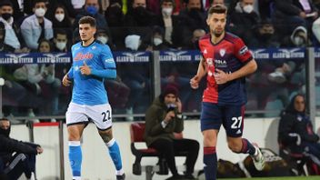  Napoli Vs Cagliari 1-1, <i>Partenopei</i> Kukuh di Posisi Tiga Klasemen Serie A