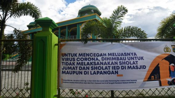 MUI Imbau Salat Idulfitri di Rumah Imbas COVID-19 dalam Sejarah Hari Ini, 12 Mei 2020