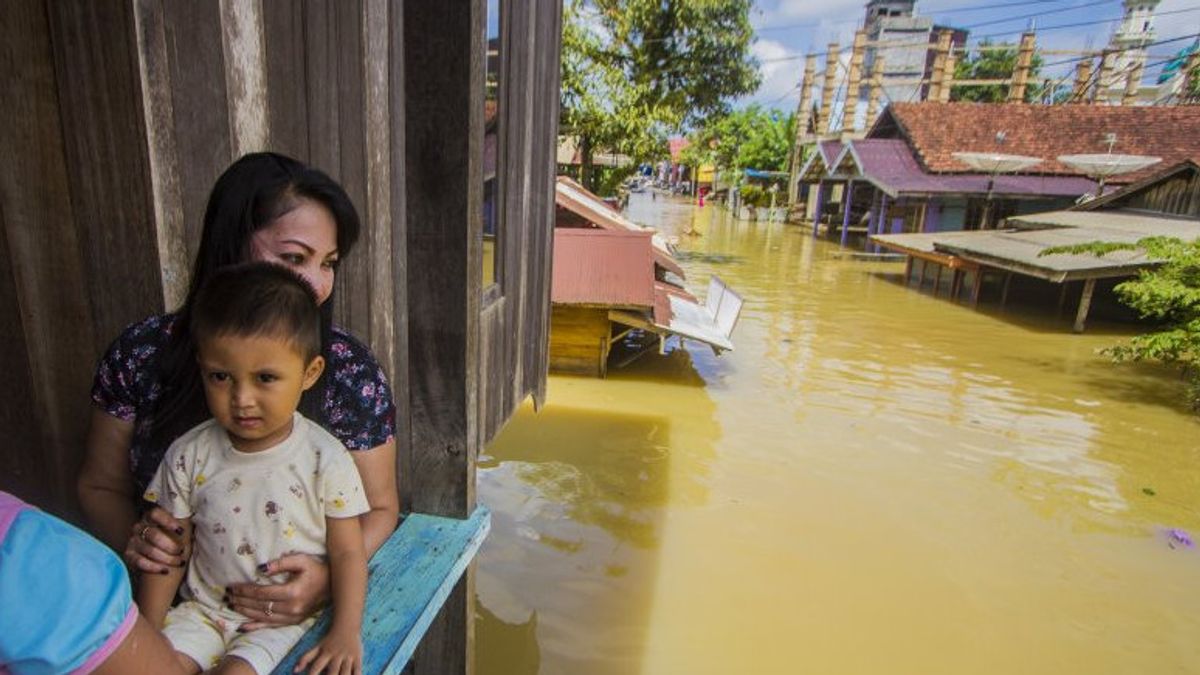 Heavy Rain, Three Areas In South Kalimantan On Flood Alert
