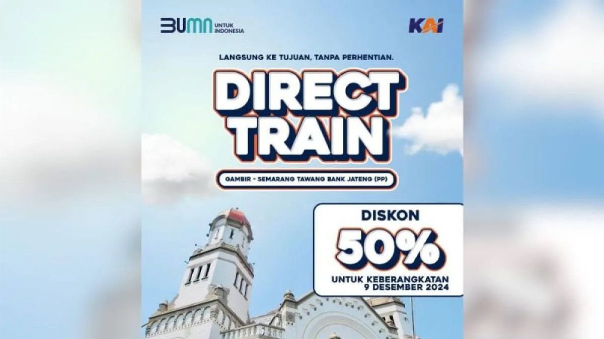 Getting To Know Direct Train, Enjoying Jakarta-Semarang Train Travel Only 5 Hours