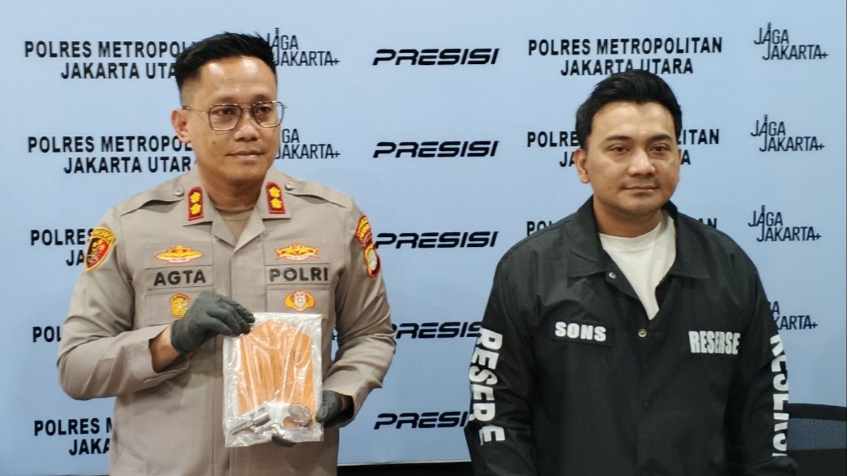 在用枪威胁受害者后，Penjaringan Kapuk Raya的暴徒被击毙
