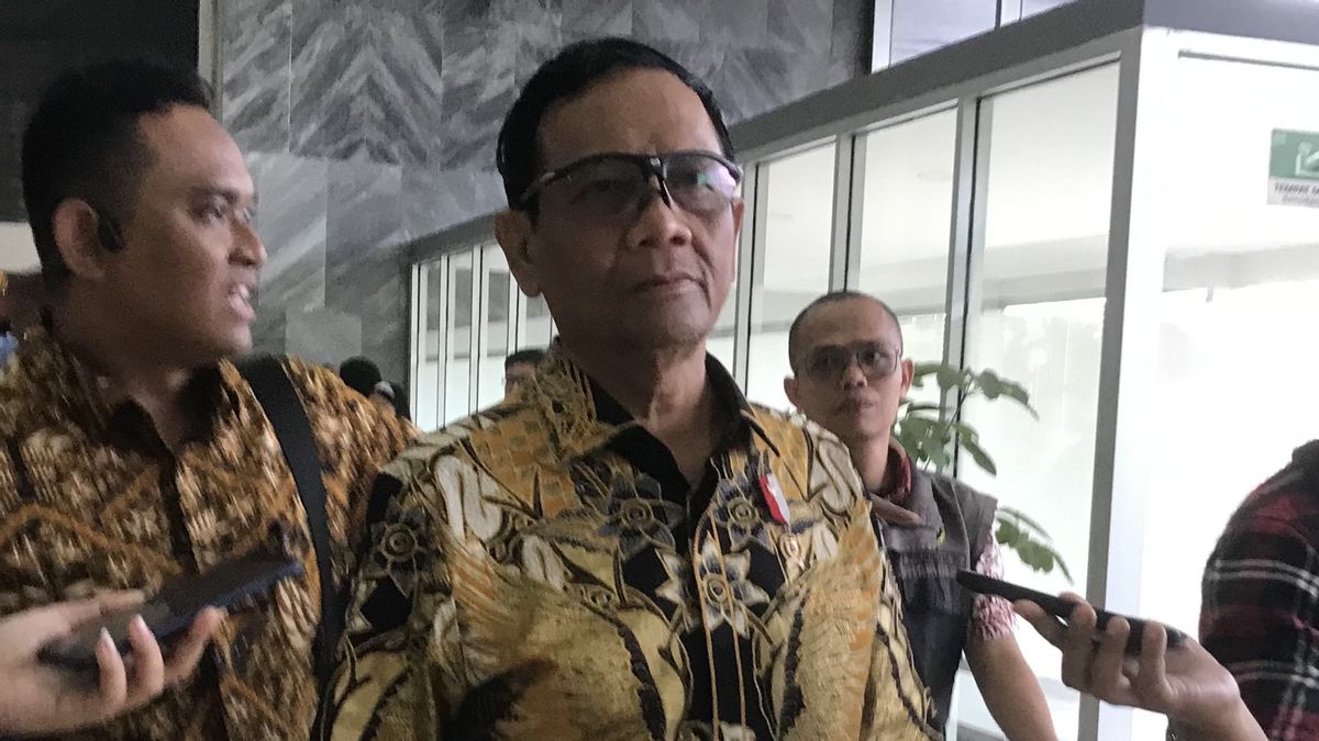 Mahfud MD Menghadap Jokowi di Istana, Lapor Jadi Cawapres Ganjar?