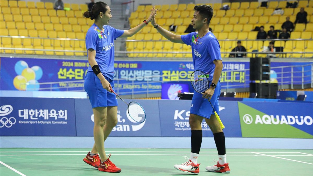 Dejan/Gloria Ambisi Revans di Final Korea Masters 2024