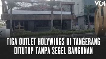فيديو: بدون ختم بناء ، إليك كيف تبدو Holywings في Tangerang مغلقة