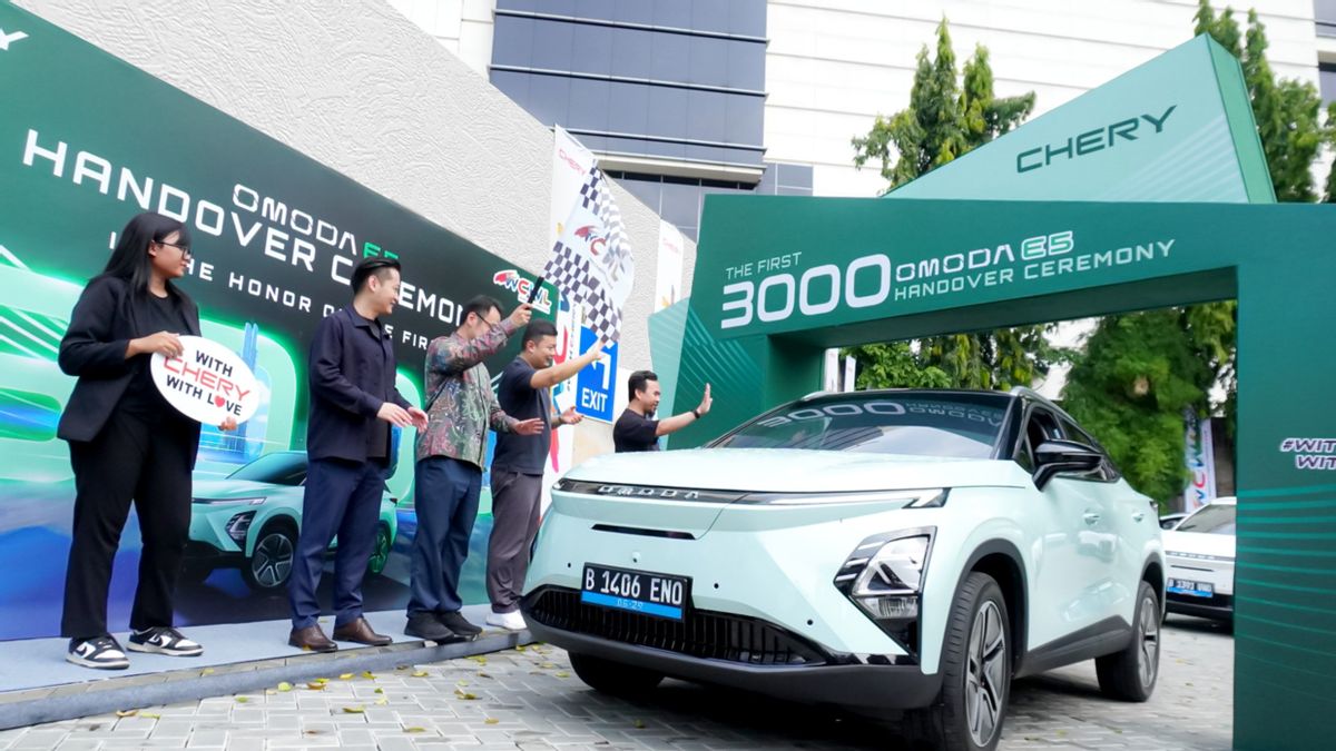 Laris, Chery Gelar Kembali Penyerahan 3.000 Unit Omoda E5 pada Pelanggan