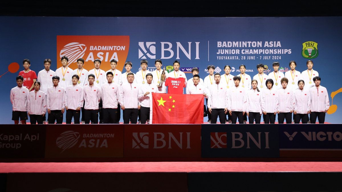 China Champions Of BAJC 2024 Covered With Grief