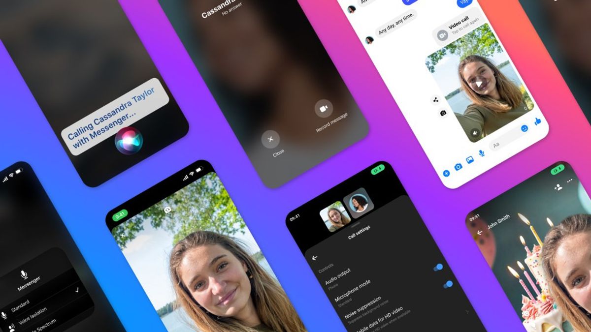 Fitur Baru Messenger Bisa Buat Panggilan Video HD, Latar Belakang AI, dan Banyak Lagi