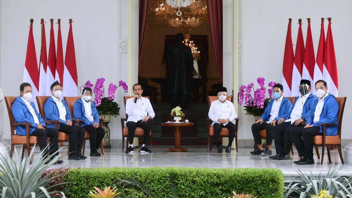 Il Ya Un Nouveau Ministère, La Question De Jokowi Remaniement Ministériel Est Le Chauffage à Nouveau