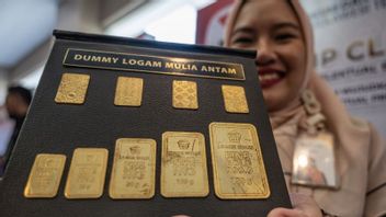 Down IDR 3,000, Antam's Gold Price Today Is IDR 1.057 Million Per Gram