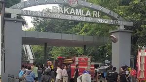 Kesaksian Warga Dengar Ledakan Lebih dari Sekali saat Gedung Bakamla Terbakar 