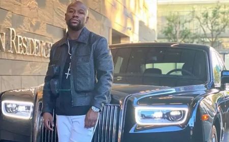 Gokil! Floyd Mayweather Kendarai Rolls-Royce Baru Seharga Rp119,7 Miliar