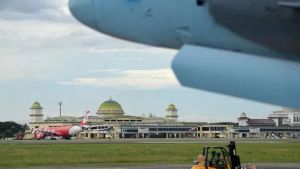 Polisi Tangkap Penyelundup Narkoba dari Malaysia di Bandara SIM Aceh