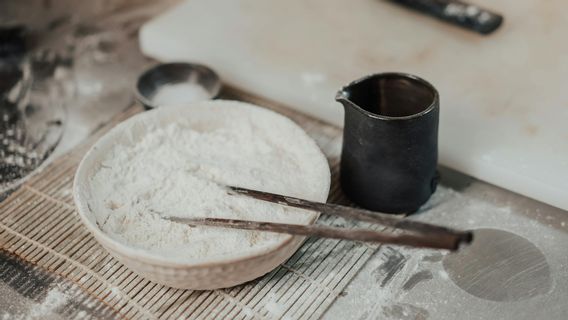 一排流行的无 Gluten Tepung 类型