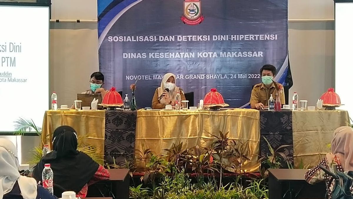 Socialization Of Hypertension Early Detection, Makassar Health Office Involve Posbindu Cadres