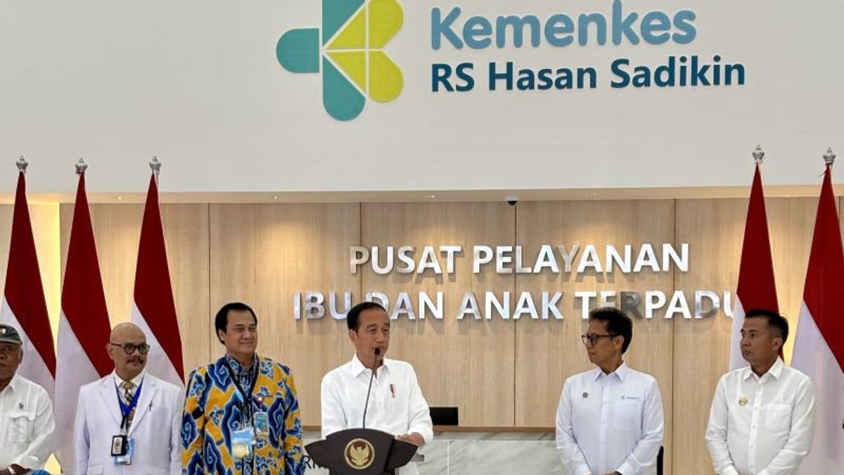 Jokowi Resmikan Gedung Layanan Ibu-Anak RS Hasan Sadikin Bandung Habiskan Anggaran Rp383 M