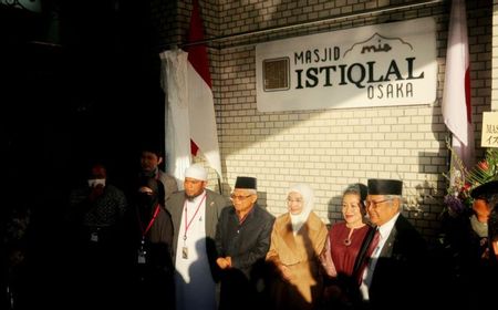 Wapres Ma'ruf Amin Harap Masjid Istiqlal Osaka Jadi Pusat Dakwah di Jepang