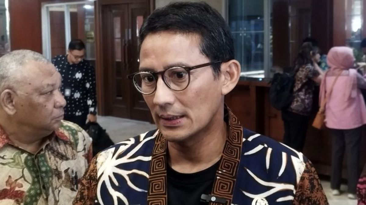 Message de Sandiaga à Cagub Jakarta : n'oubliez pas que les coûts de vie pour une société sont plus chers