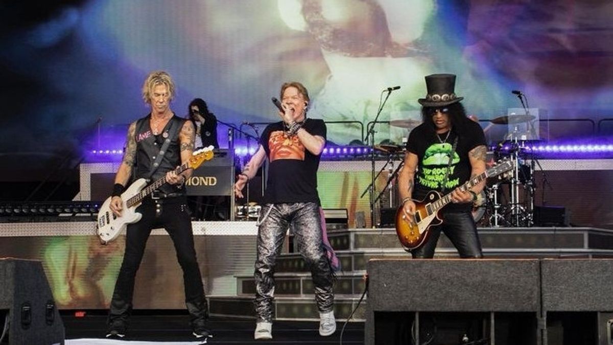 Guns N' Roses的首张专辑今年被选中格莱美奖名人堂