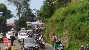 Backflow In Nagreg Bandung Smoothly On D+5 Lebaran 2022