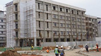 好消息，PUPR部为KIT巴塘工人建造了10个5层公寓作为住宅