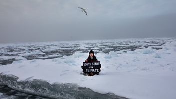 البريطانية في سن المراهقة مايا روز كريغ إلى القطب الشمالي للاحتجاج على تغير المناخ