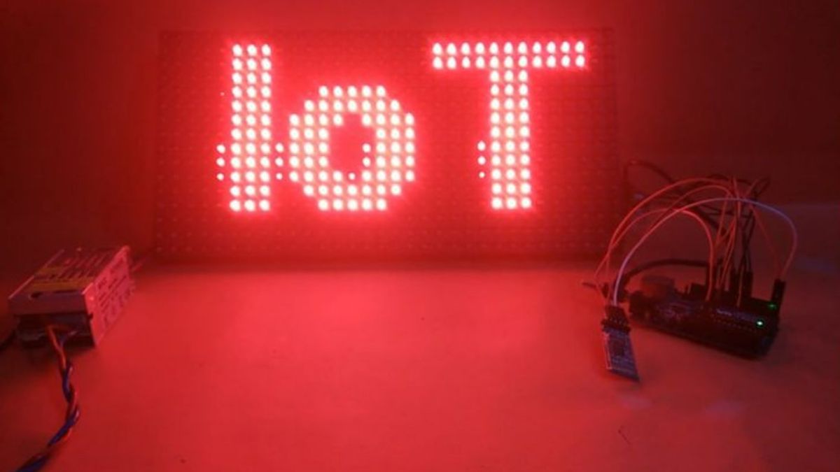 Cara Membuat Teks dengan LED Sign Board yang Sedang Viral di TikTok