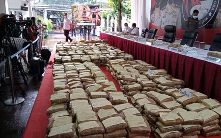 Polisi Bongkar Jaringan Narkoba Aceh Medan dan Jakarta, 1,37 Ton Ganja Disita