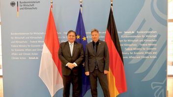 In Front Of The Deputy Chancellor Of Germany, Airlangga Said The Indonesian Economy Grows Solid