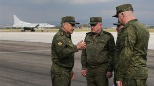  Kunjungi Batalyon Rusia di Garis Depan Wilayah Timur, Menhan Shoigu Perintahkan Komandan Militernya Serang Rudal Jarak Jauh dan Artileri Ukraina