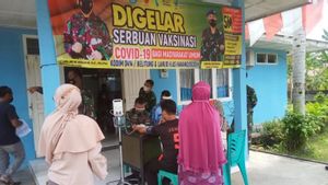 Program Vaksinasi TNI-Polri di Belitung Sukses Diberikan Kepada 1.364 Sasaran