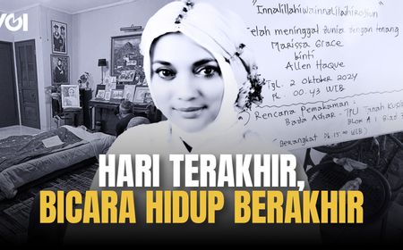 Hari-Hari Terakhir Marissa Haque, Bicara Kematian kepada Anak Didiknya