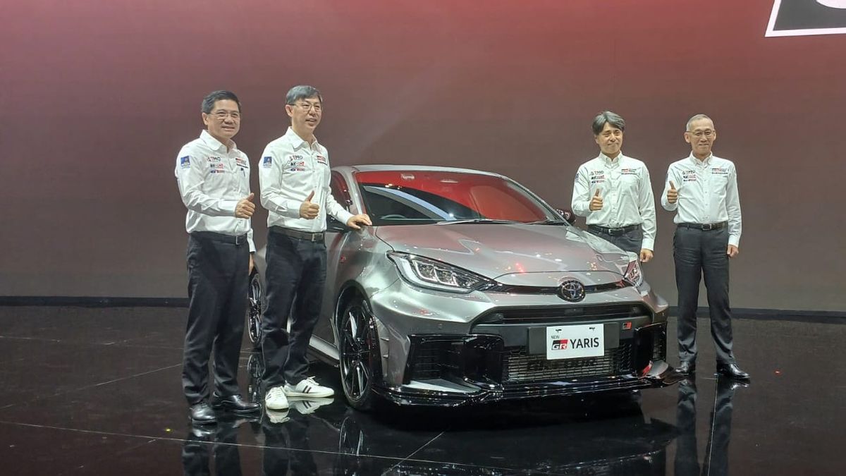 JAKARTA - توسع TAM في صفوف Gazoo Racing من خلال تقديم GR Yaris Facelift في GIIAS 2024