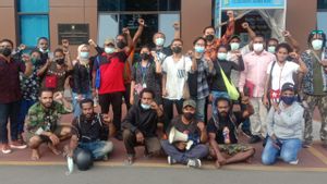 17 Aktivis Papua yang Demo di Depan Kedubes AS akhirnya Dibebaskan