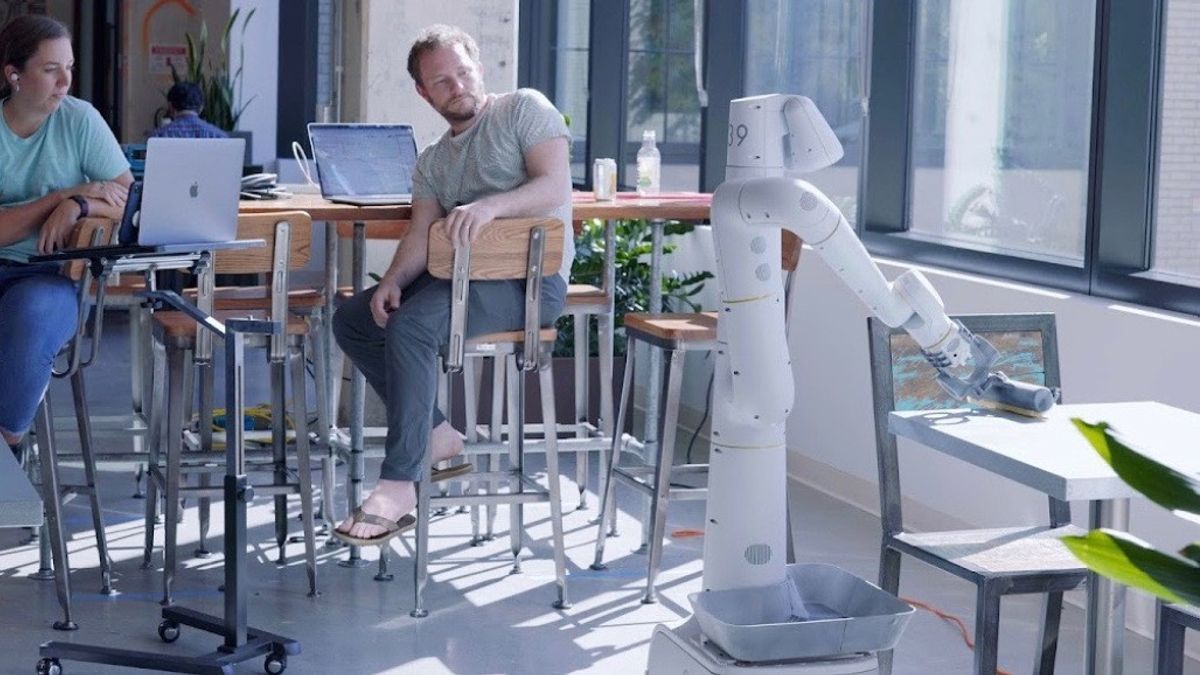 Google Office Viendra Robot Intelligent, Peut Faire Du Café!