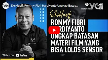 独家，Rommy Fibri Hardiyanto揭示了可以逃避审查的电影材料的局限性