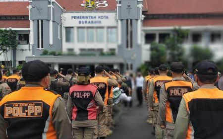 Anggota Satpol PP Surabaya Terlibat Narkoba Diberhentikan Sementara