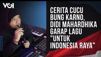 VIDEO: Cucu Bung Karno, Didi Mahardhika Rilis Lagu Baru Untuk Indonesia Raya