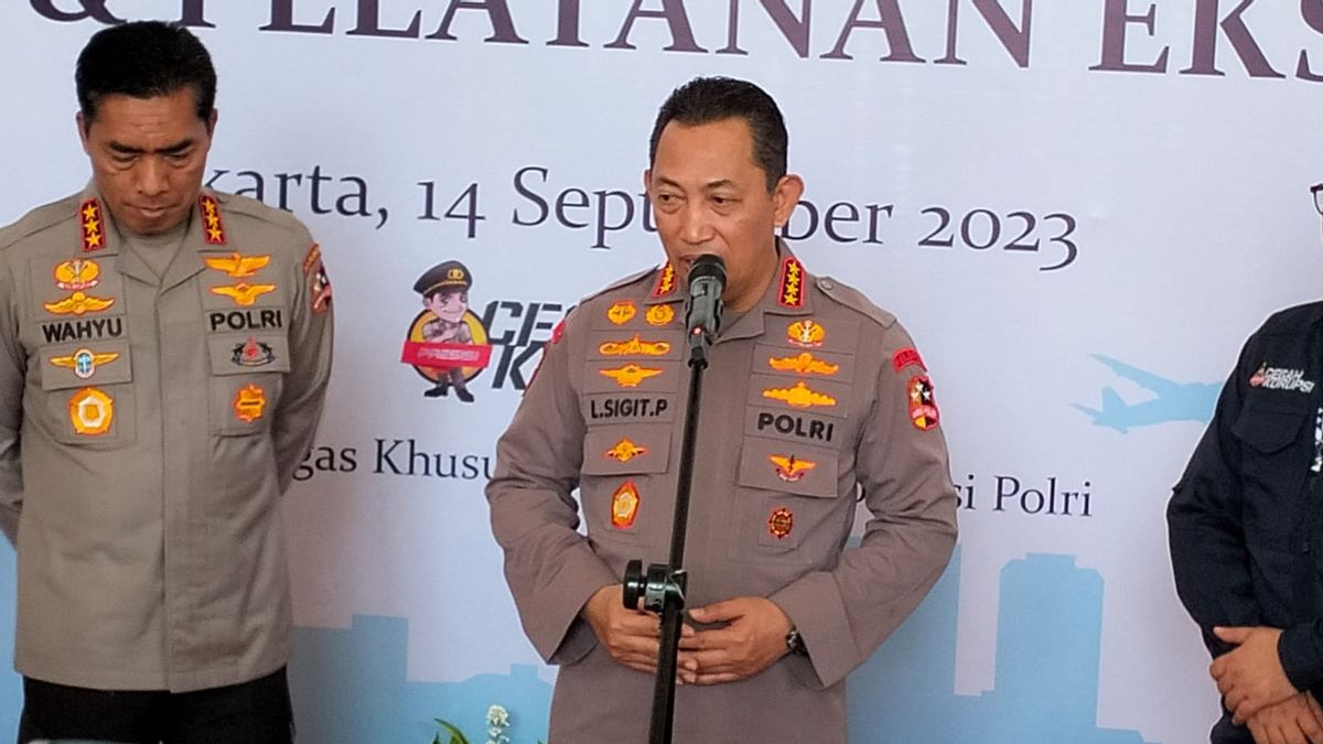 The National Police Chief Prepares For Tactics To Solve Conflict Problems On The Island Of Rempang