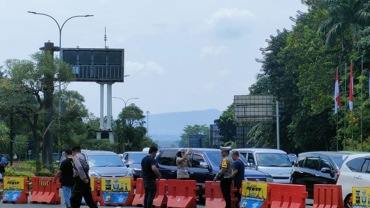 334 Thousand Vehicles Entering Bogor City, Police: The Peak Of Tourist Visits Happened Last Monday