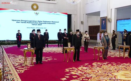 Sah! Presiden Jokowi Tetapkan 4 Tokoh Ini Jadi Pahlawan Nasional