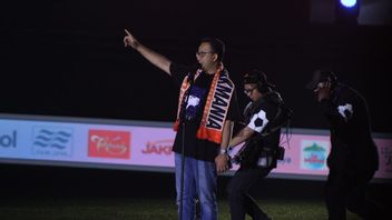 Anies Baswedan's Message To Persija Supporters: Take Care Of JIS As Well As Possible, Become An Exemplary Supporter