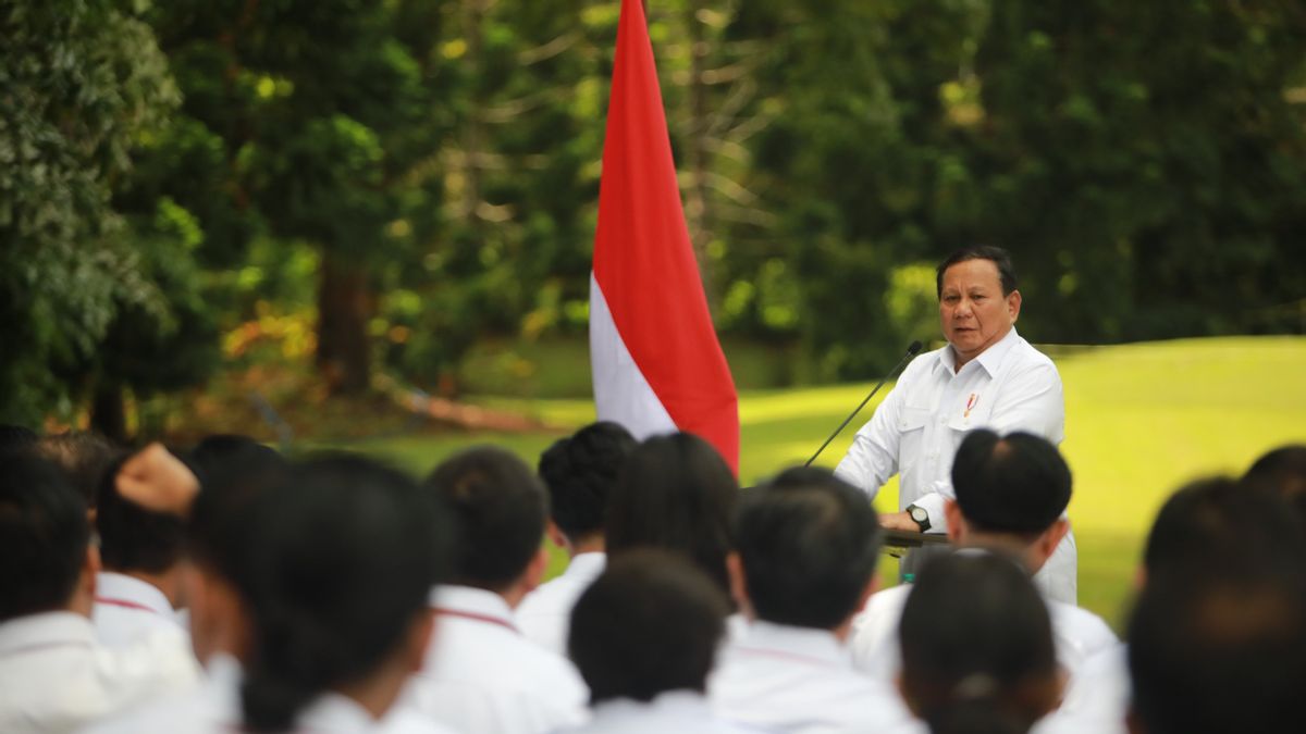 Prabowo Bantah Bawa Kabinetnya ke Lembah Tidar untuk Bentuk Pemerintah Militeristik