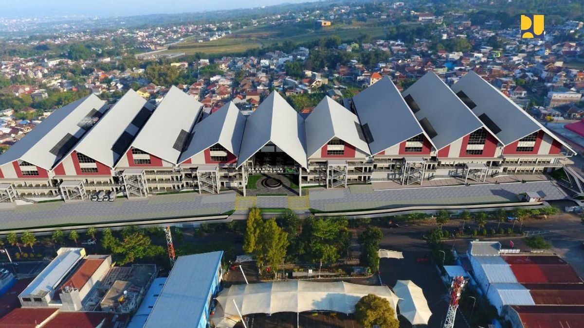 Supporting The Economy And Tourist Attractions, Ministry Of PUPR Completes The Batu City Main Market, East Java