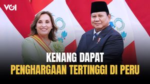 Presiden Prabowo Kenang Dapatkan Penghargaan Tertinggi dari Presiden Peru Dina Boluarte