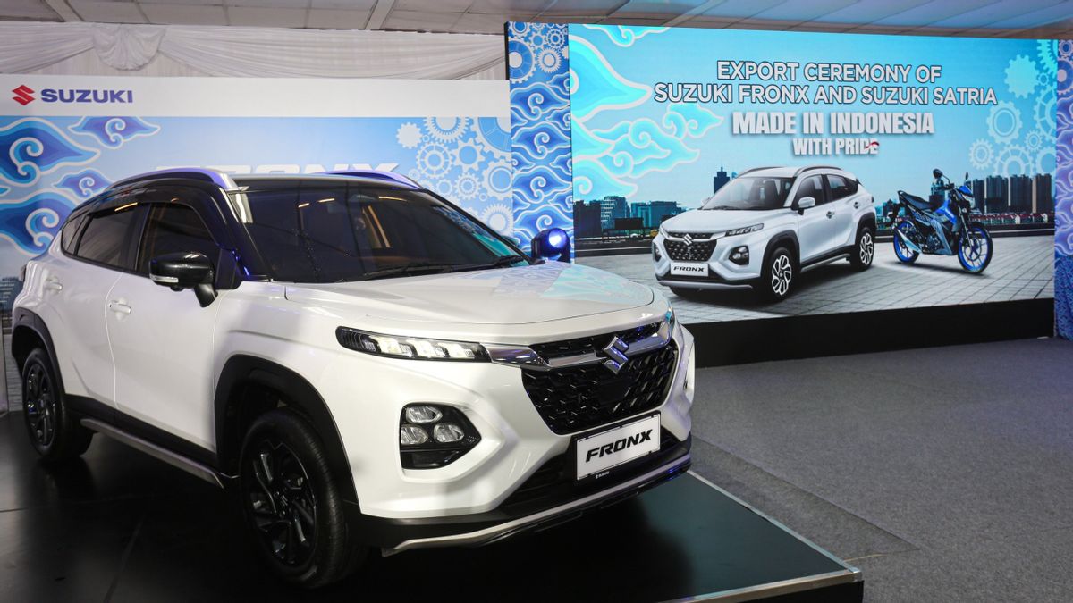 Suzuki Ekspor 30 Ribu Fronx dan 150 Ribu Satria hingga 2027
