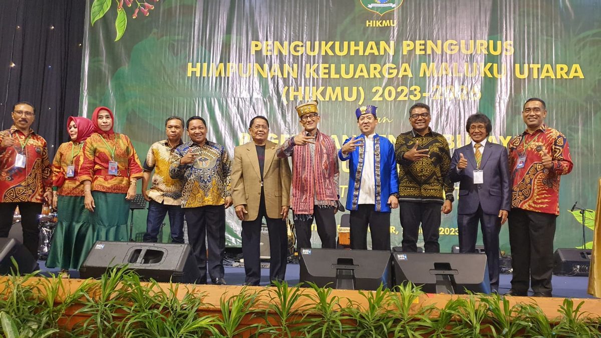 North Maluku's Natural Wealth Abundant, Menparekraf Sandiaga Uno Encourages Equitable Welfare