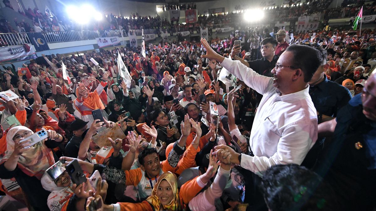 Failed To Become A Cagub, Anies Finally Expressed His Vision And Mission In The Election That Was Developed