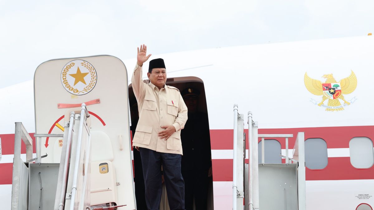 Presiden Prabowo Subianto Tiba di Mesir untuk Kunjungan Kenegaraan dan KTT D-8