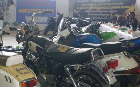 Tim Gabungan Bea Cukai Gagalkan Penyelendupan Sepeda Motor Bekas dan Suku Cadang 